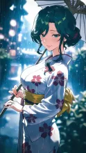 和傘の君·しっとり和の風情 の投稿作品