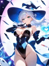 女性マジシャン·指先に宿る魔法 の投稿作品