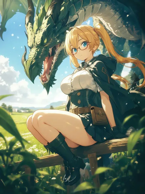 キミは、、、、?ドラゴンが珍しいの??