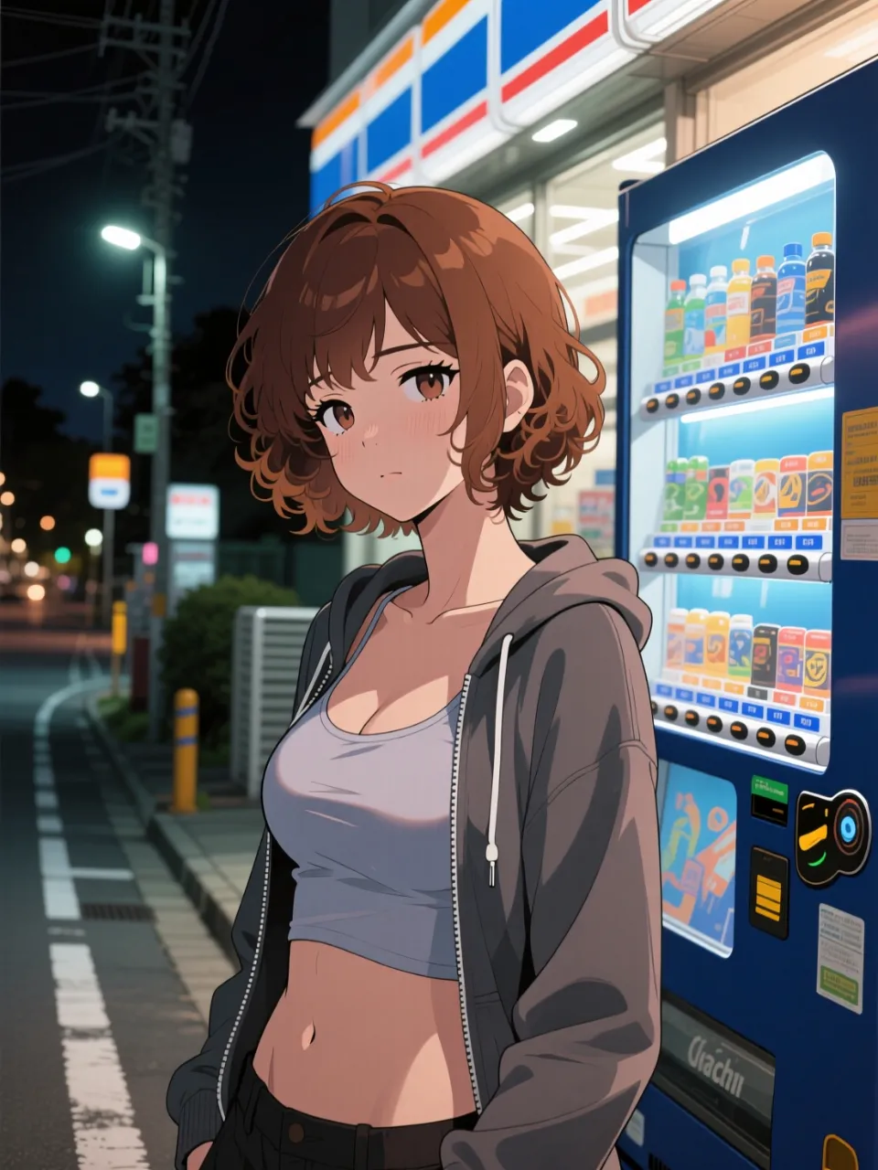 ガチャガチャで運試し — ユウさんのAIイラスト