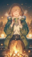 ほっこりココアと炎