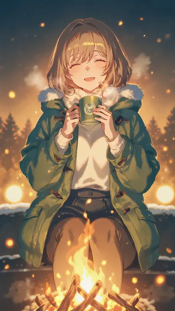 ほっこりココアと炎