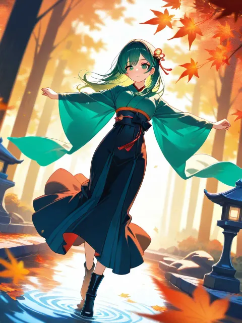紅葉狩り。