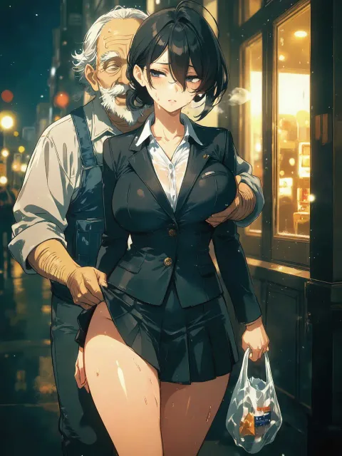 ちょっと、やめて下さい…♡