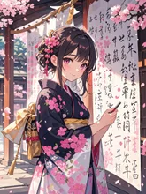 画像生成チャレンジ·初詣 の投稿作品