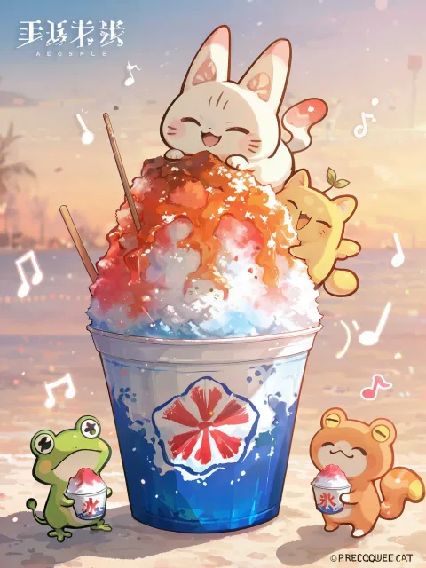 みんなでかき氷!
