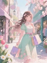 春のお買いもの·チャレンジ の投稿作品