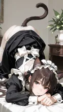 めいり(黒猫) — あっくんさんのAIイラスト
