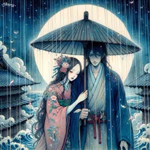 月下雨情