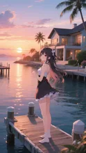 夕陽