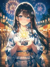 花火大会の彼女·夜空に咲く、一瞬の恋 の投稿作品