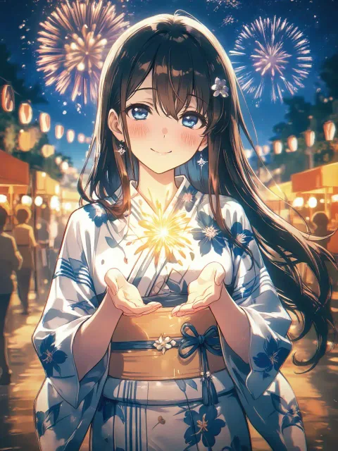 exquisitely detailed - 花火大会の彼女