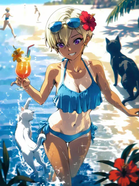 エリザベス・ローゼンクロイツ・安倍のトロピカルな夏