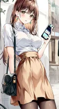会社帰りに待ち合わせ!♥ — nickさんのAIイラスト