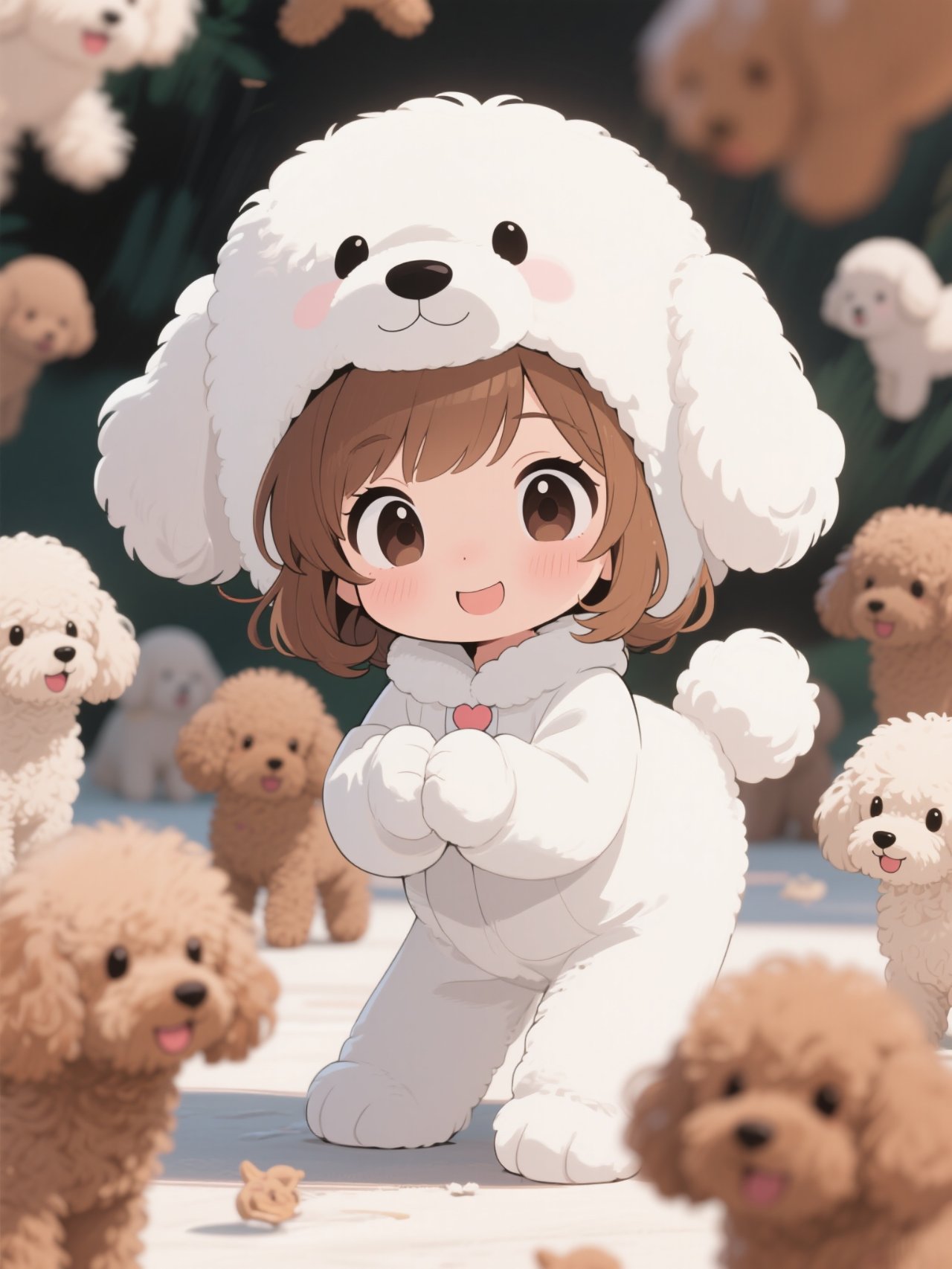 サっちゃんプードル♪(꒪ˊ꒳ˋ꒪)