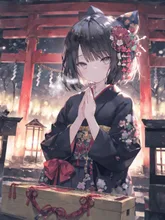 初詣の参拝