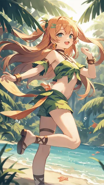 ジャングル生活満喫してま〜す✌️