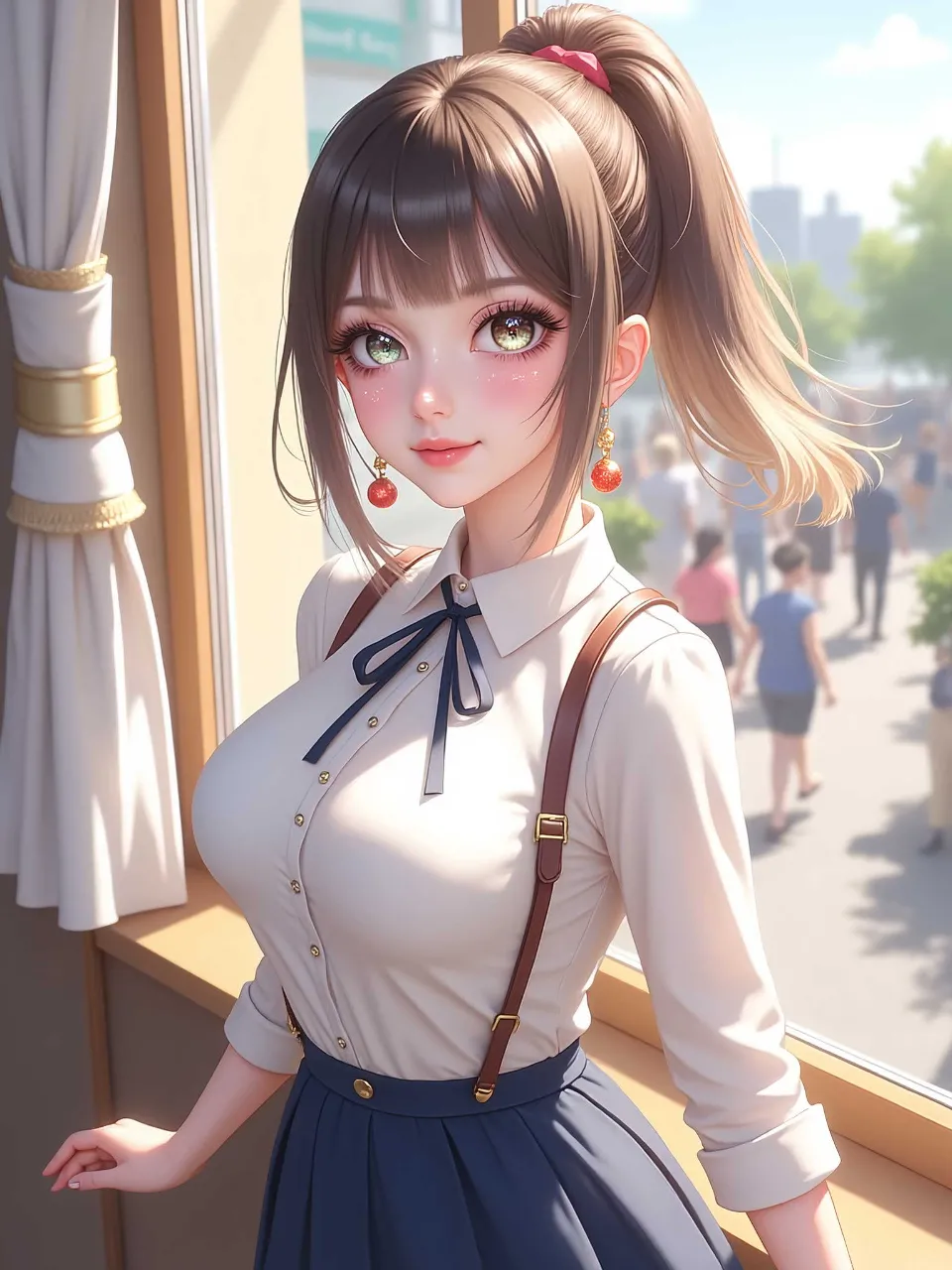 きらきら輝く瞳