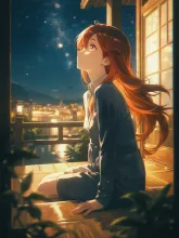 星を見上げる夜·チャレンジ の投稿作品