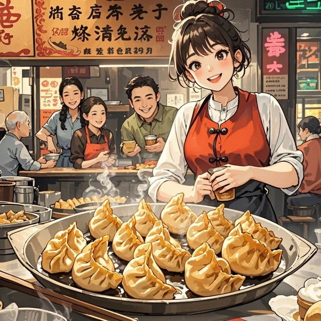 地域に根付いた街中華の美味しい餃子