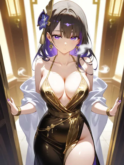 夜を舞う黄金の蝶