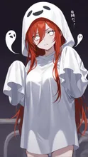 お化けになった少女