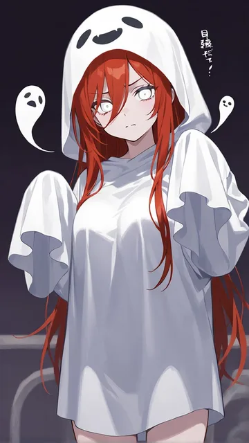 お化けになった少女