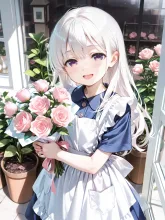 花屋の看板娘 — SUPP1577114さんのAIイラスト