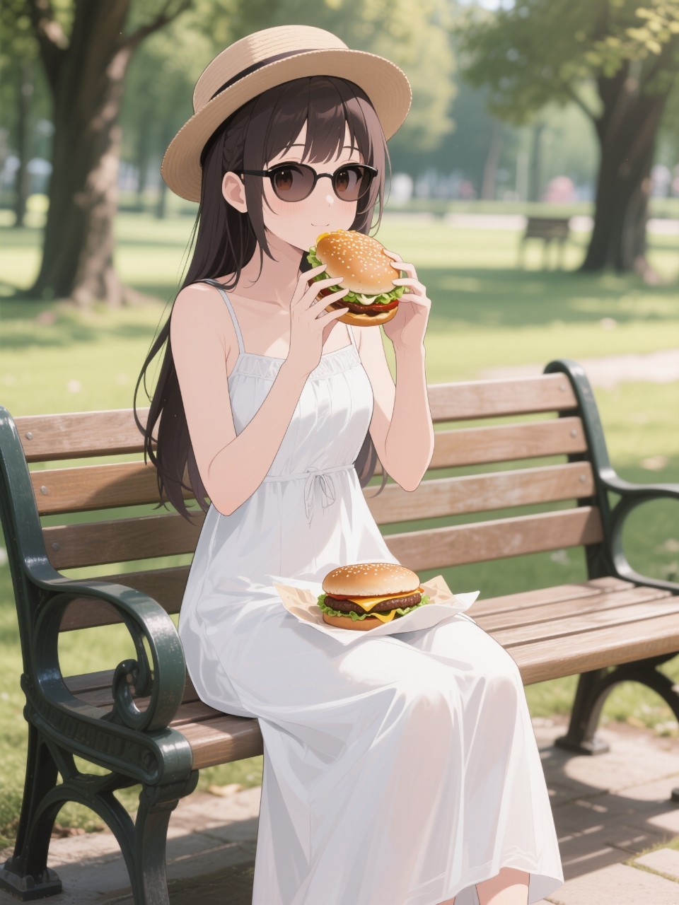 お忍びお嬢様。 — エイコさんのAIイラスト