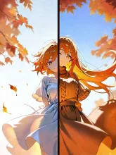 夏服 vs 秋服·衣替えはまだか の投稿作品