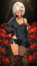 黒づくめ·一色だけでいい の投稿作品