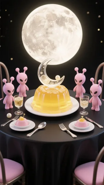 お月様ゼリーサパリアン