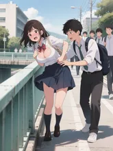ちょっと仲深まってきてない? — パンパかパンさんのAIイラスト