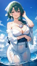 海女·潮風に輝く、海の乙女 の投稿作品