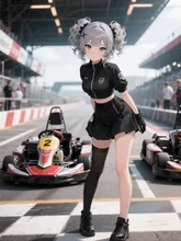 スタート前のポーズ