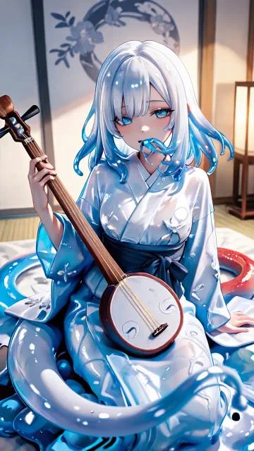 潤う三味線音