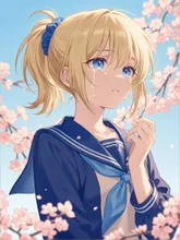 桜の木の下でSP🌸·今宵チャレンジ の投稿作品