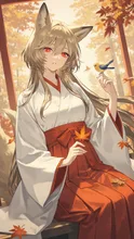 紅葉神社 — 神社イラストのAIイラスト|SUPPART