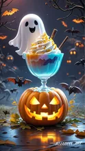 プリンアラモードのおばけ👻