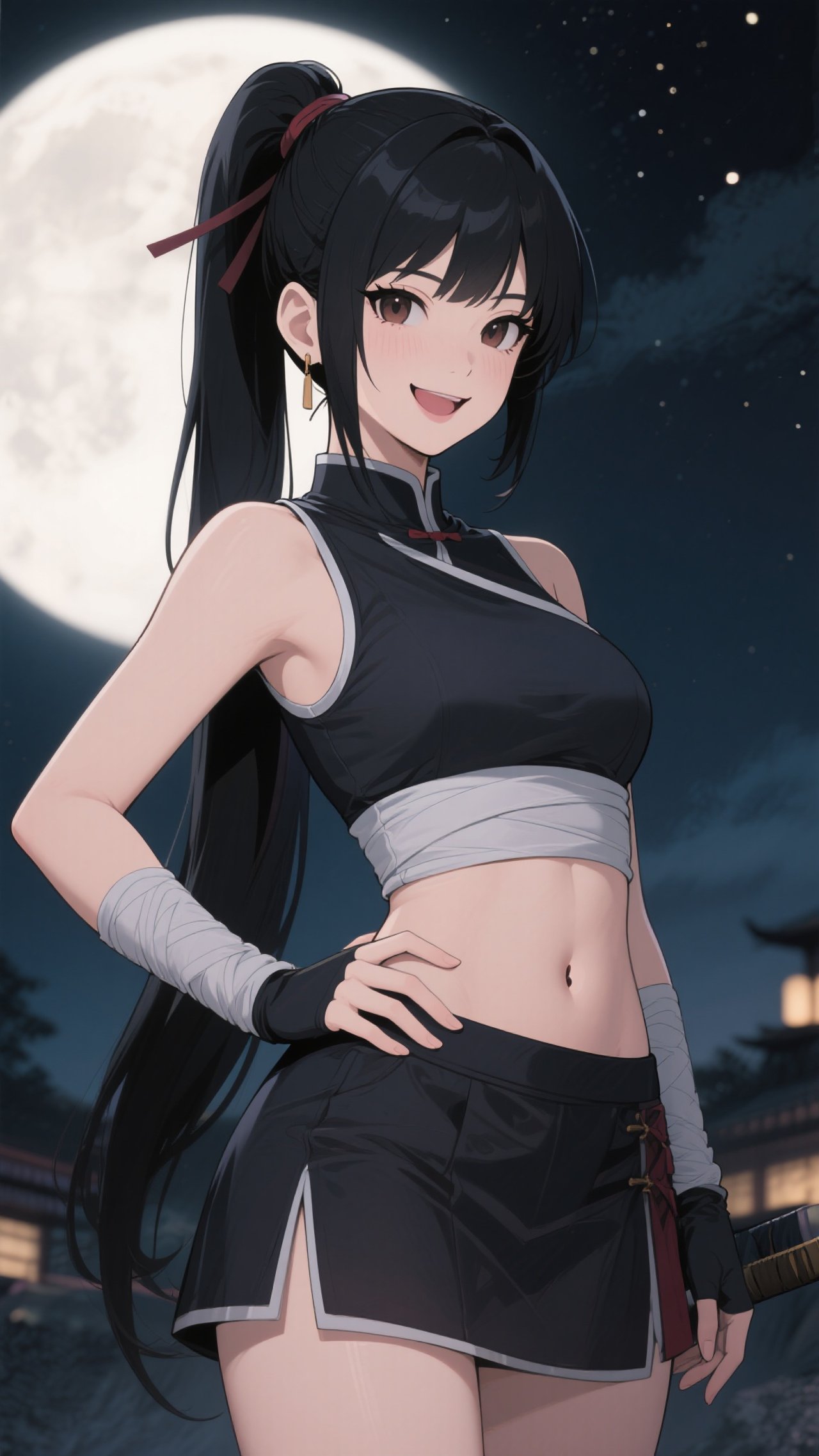 くの一の美少女