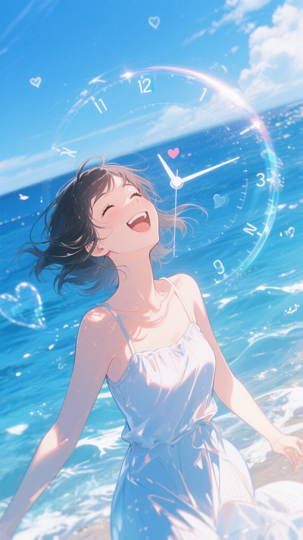昭和レトロ曲サビイラストVol.3「時間よ止まれ」