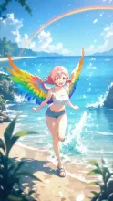 無題 — 虹色イラストのAIイラスト|SUPPART
