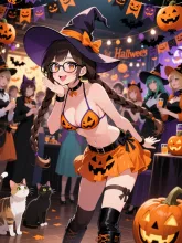 「穂蔵　灯子(ほのぐら　とうこ)」のハロウィンパーティー+パンプキンup