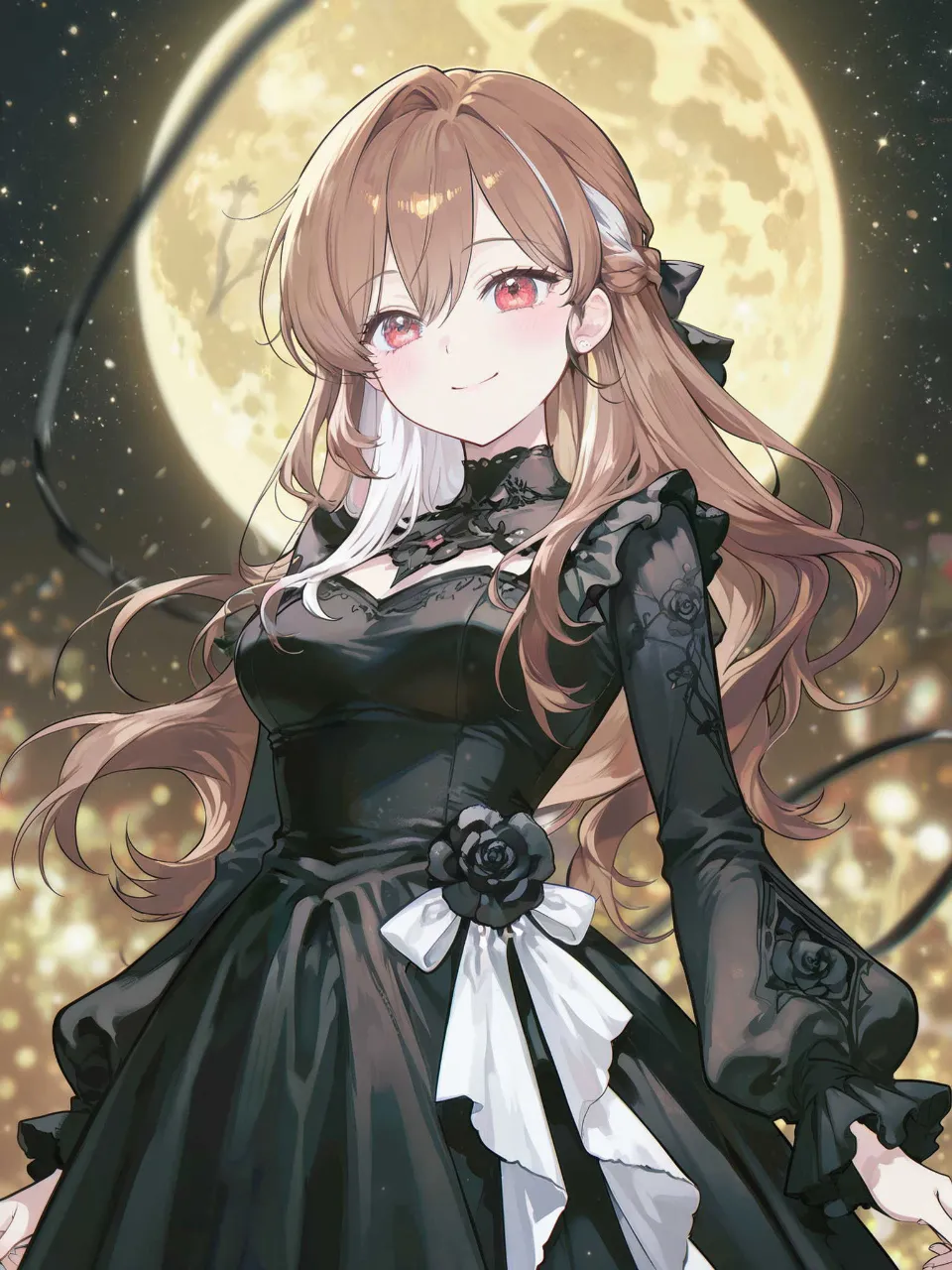 黄金の月光 — SUPP ジェペさんのAIイラスト