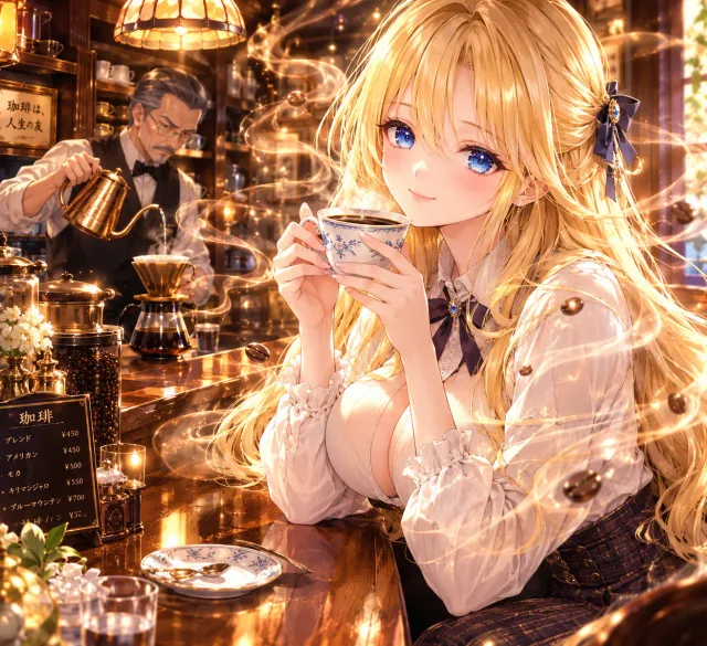 紅茶 vs 珈琲 - はると