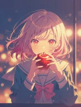 禁断の果実 — 青いイルカさんのAIイラスト