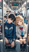 通学路 — SUPP774366663さんのAIイラスト