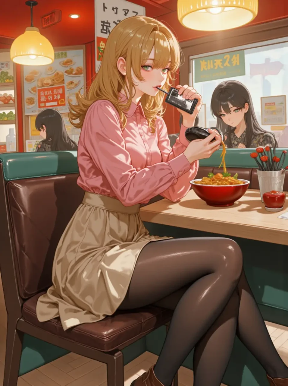 カレーラーメン？ — ニシナさんのAIイラスト