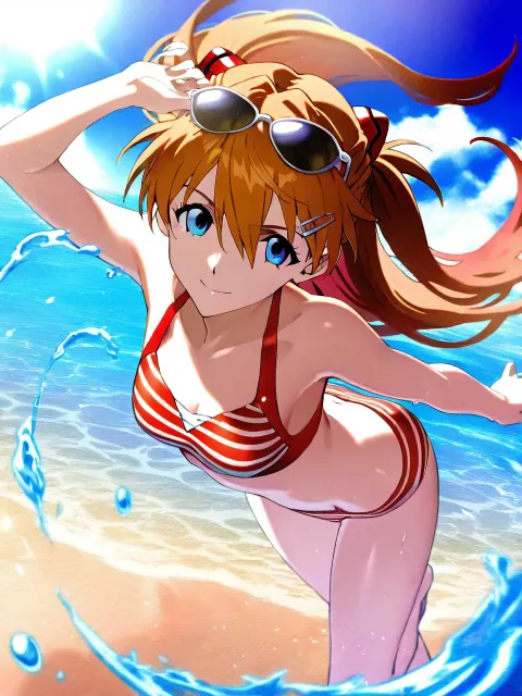 夏の海のア◯カ