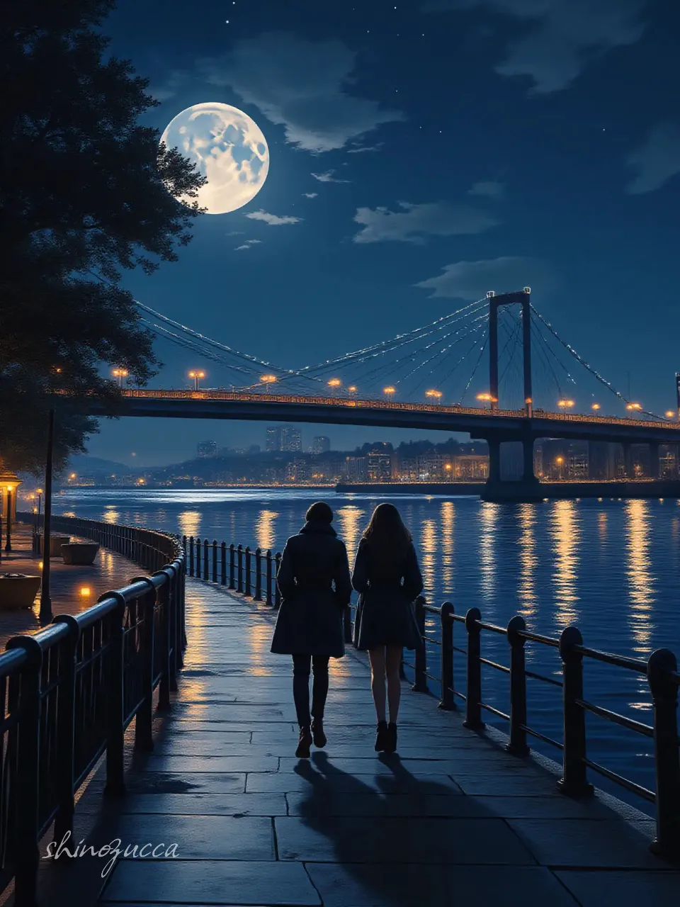 満月の夜